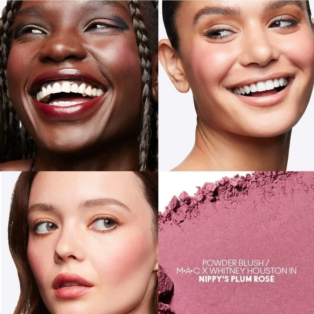 MAC x Whitney Houston Nippy's Plum Rose Blush